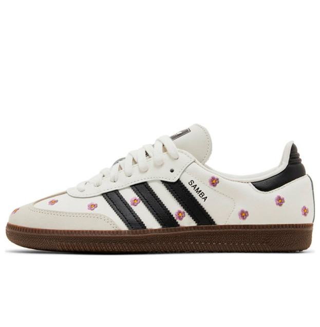 Adidas Samba White Floral Embroidery IF4398