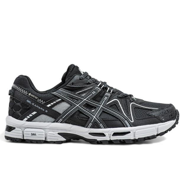 Asics Gel Kahana 8 Gore-Tex Black White