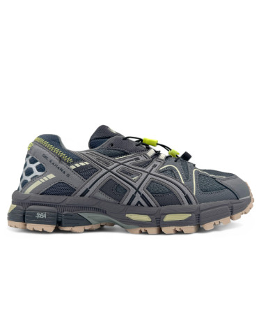 Asics Gel Kahana 8 Black Grey Green З ХУТРОМ