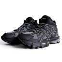 Asics Gel Kahana 8 High Black Grey White З ХУТРОМ