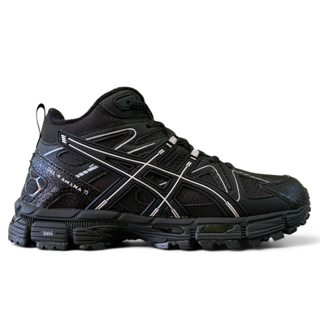 Asics Gel Kahana 8 High Black White Stripes З ХУТРОМ