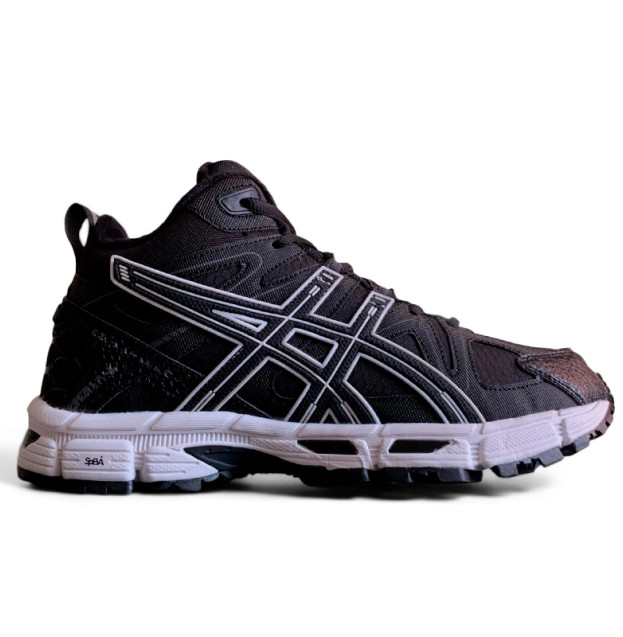 Asics Gel Kahana 8 High Black White З ХУТРОМ