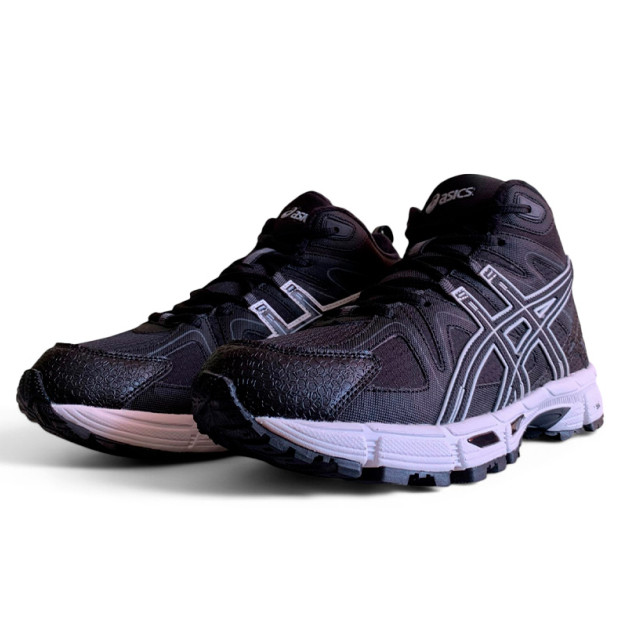 Asics Gel Kahana 8 High Black White З ХУТРОМ