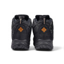 Columbia Waterproof Boots Black Orange С ФЛИСОМ