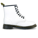 Dr. Martens 1460 Smooth Leather Lace Up Boots White С МЕХОМ