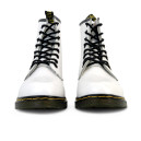 Dr. Martens 1460 Smooth Leather Lace Up Boots White С МЕХОМ