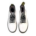 Dr. Martens 1460 Smooth Leather Lace Up Boots White С МЕХОМ