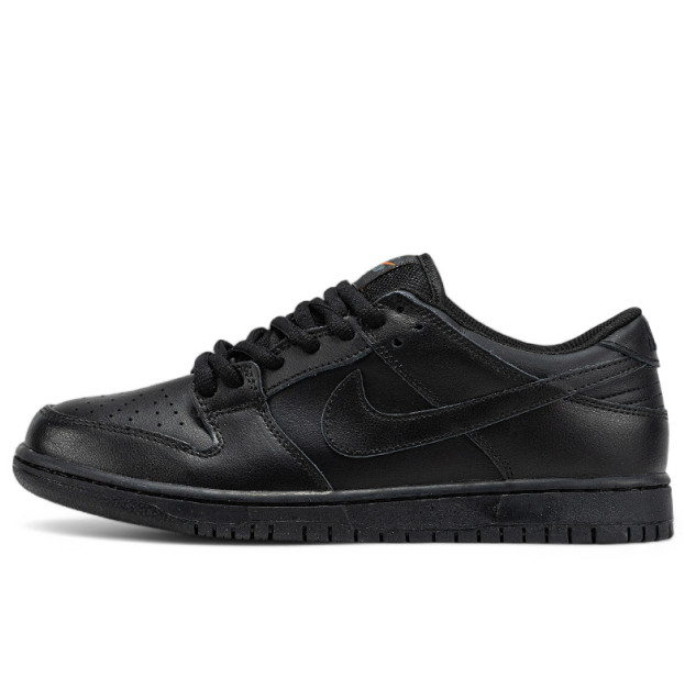 NIke Dunk Low Leather Total Black