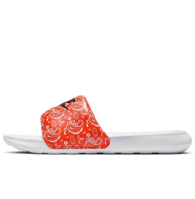 Nike Victori One Slide Print White Red CN9676-800