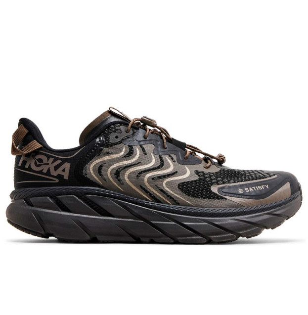 Hoka Clifton x Satisfy Forged Iron 1143450-FIBC