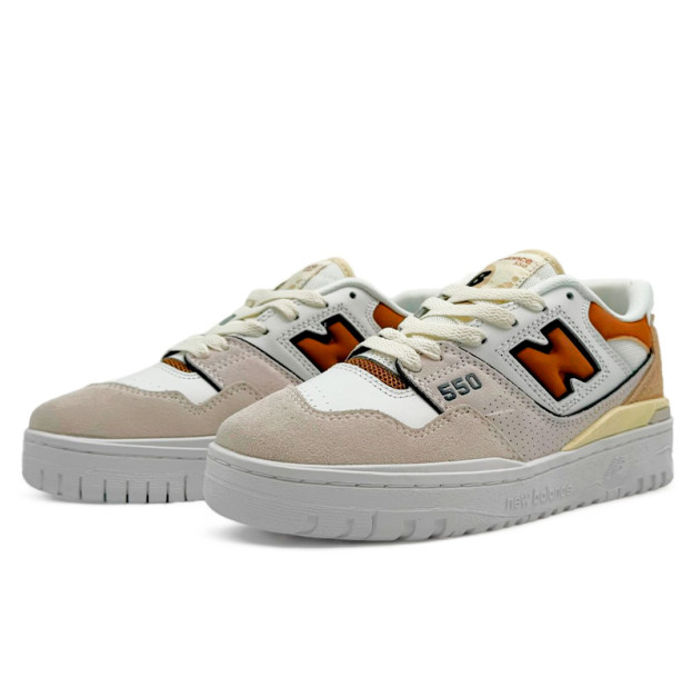 New Balance 550 White Orange