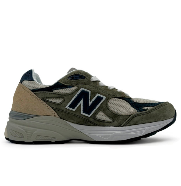 New Balance 990 Khaki Blue Beige