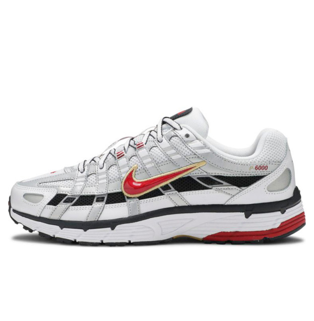 Nike P-6000 CNPT Metallic Silver Red BV1021-101