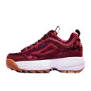 Fila Disruptor Low Velvet Burgundy