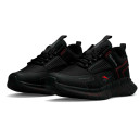 Reebok Zig Kinetica Black Red Fleece