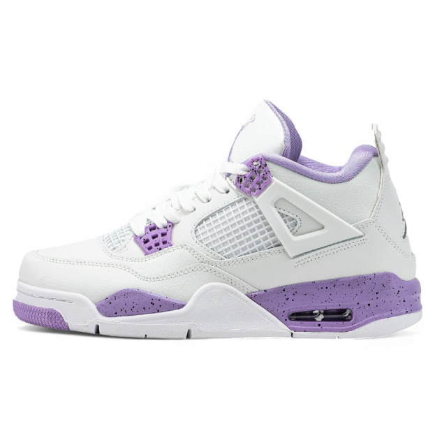 Jordan 4 White Purple