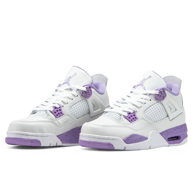 Jordan 4 White Purple