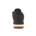 Jordan 4 Black White Gum З ХУТРОМ