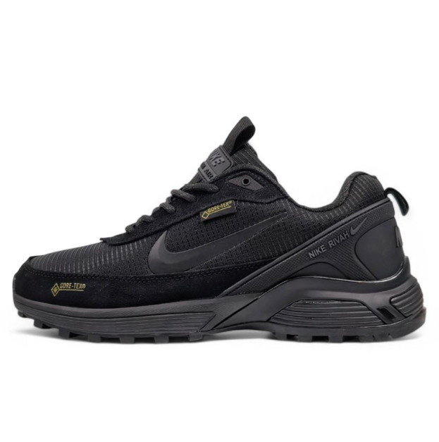 Nike Rivah Low Gore-Tex Black З ХУТРОМ