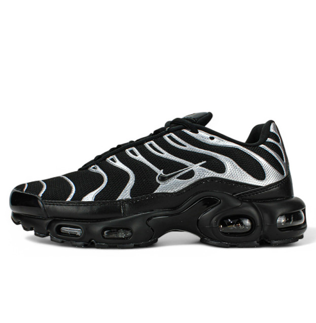 Nike Air Max Plus Black Metallic Silver