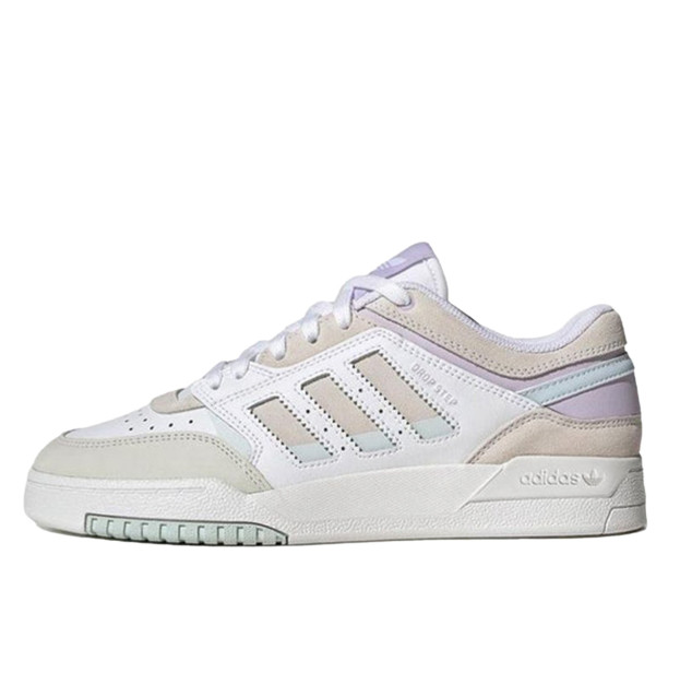 Adidas Originals Drop Step Low White Purple HP2328