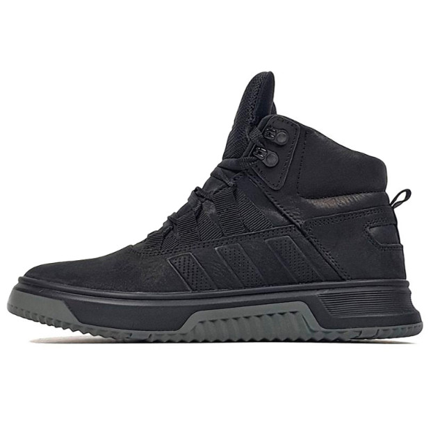 Adidas Posturo Design Boots Black Winter С МЕХОМ