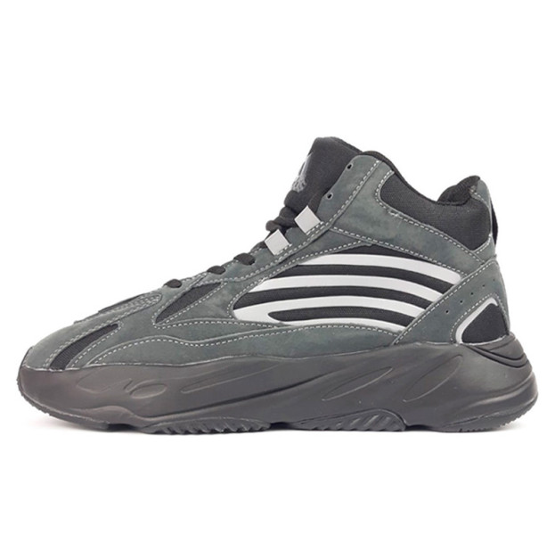 Adidas Yeezy Boost 700 v.2 High Dark Grey Winter С МЕХОМ