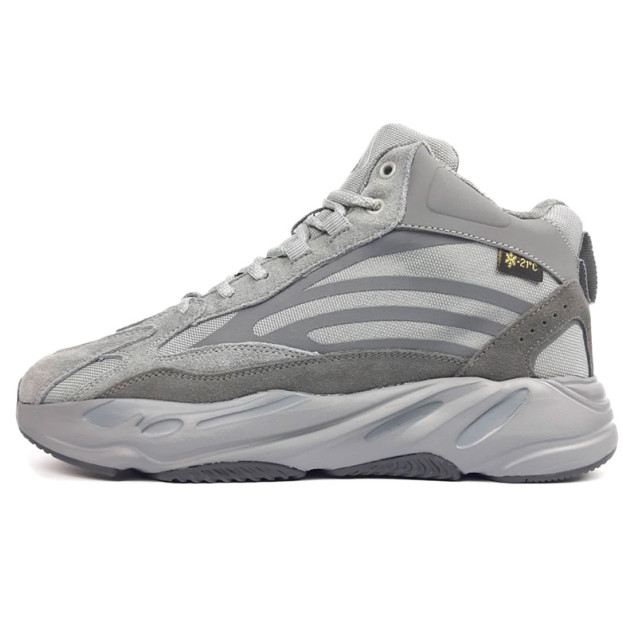 Adidas Yeezy Boost 700 High Grey Winter С МЕХОМ