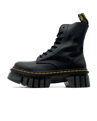 Dr. Martens Jadon Smooth Leather Platform Boots Audrick Black С МЕХОМ