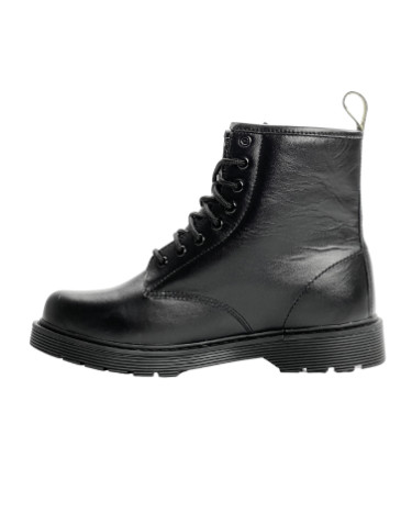 Dr. Martens 1460 Mono Smooth Leather Lace Up Boots З ХУТРОМ