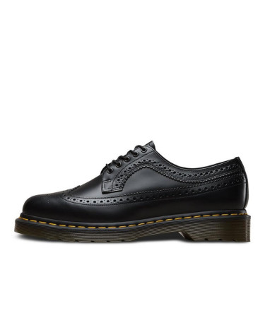 Dr. Martens 3989 Yellow Stitch Smooth Leather Brogue Shoes 22210001