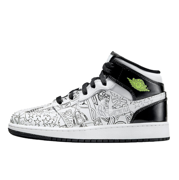 Jordan 1 Mid DIY DC4099-100