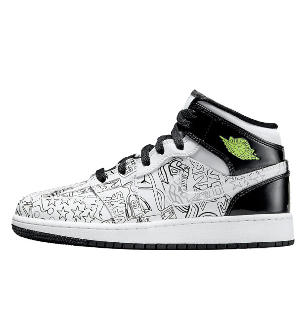 Jordan 1 Mid DIY DC4099-100