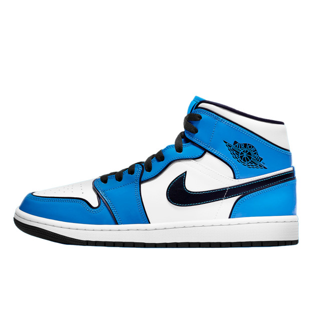 Jordan 1 Mid Patent Signal Blue DD6834-402
