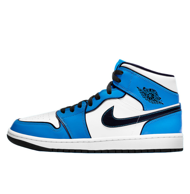Jordan 1 Mid Patent Signal Blue DD6834-402
