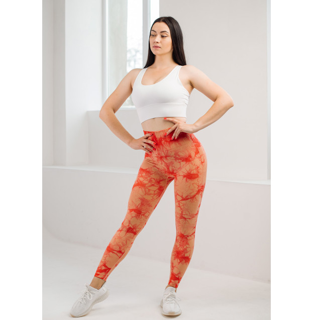 Легінси Персиково-Рожеві з Push-Up Ефектом