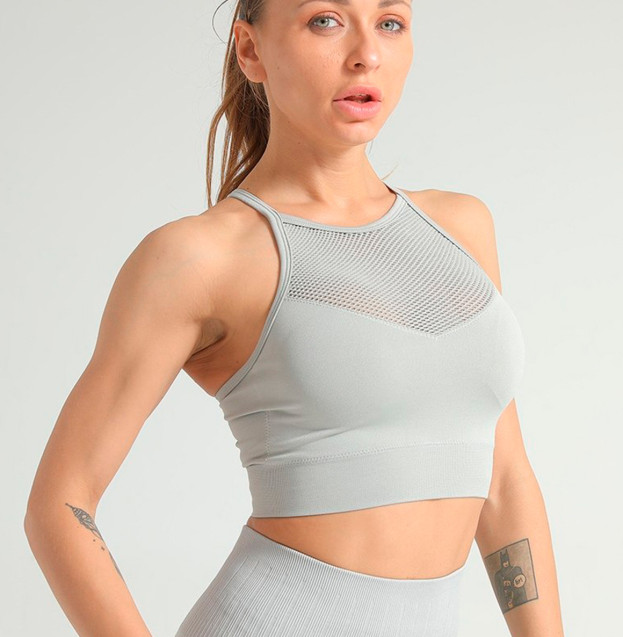 Топ Спортивний Сірий