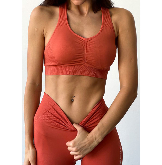 Топ Спортивний Помаранчевий Naqiyayabei