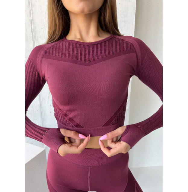 Рашгард Бордовий