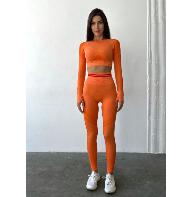 Легінси Помаранчеві з Push-Up Ефектом