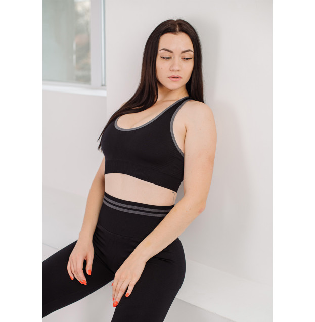 Топ Спортивний Чорний