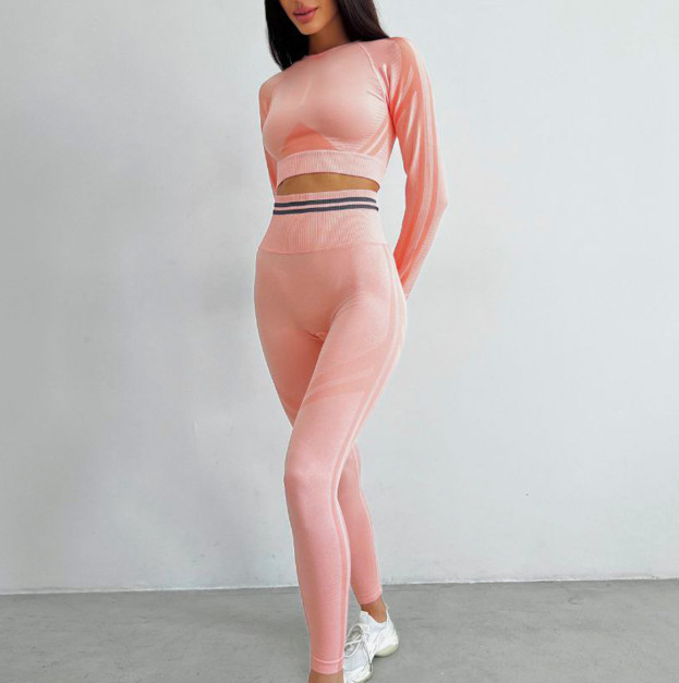 Легінси Темно Рожеві з Push-Up Ефектом