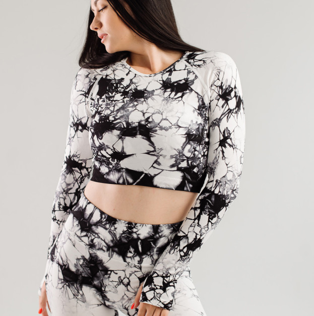 Рашгард Чорно Білий