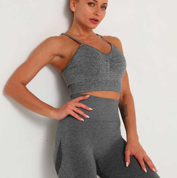 Топ Спортивний Сірий