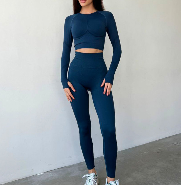 Легінси Темно Зелені з Push-Up Ефектом