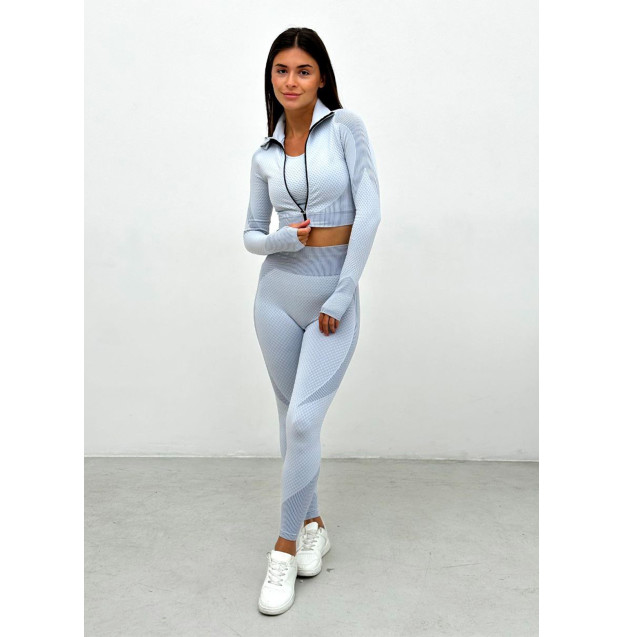 Легінси Білі з Візерунком