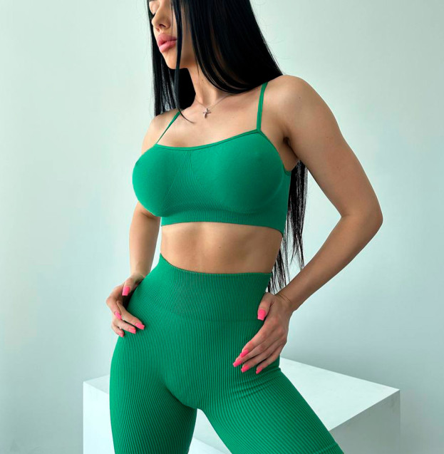 Топ Спортивний Зелений