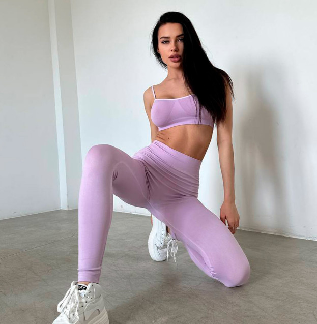 Топ Спортивний Лавандовий