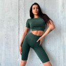 Кроп Топ Зелений