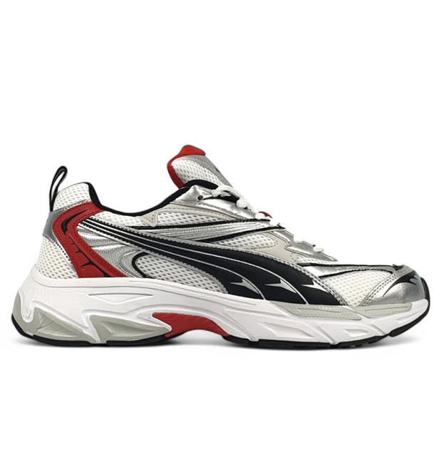 Puma Morphic Base White Grey Black Red